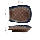 Axyaa Retro Ceramic Plate Set