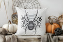 Axyaa Halloween Candy & Ghost Pillow Cover for Sofa, Bedroom, Car