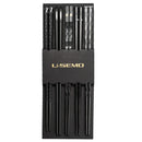 Axyaa Stainless Steel Alloy Chopsticks Set for Asian Cooking and Dining