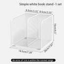 Axyaa Metal Desktop Bookshelf and Office Organization Rack for File and Document Storage