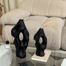 Axyaa Nordic Ceramic Vase | Creative Chinese Décor for Middle-Aged Home | Elegant Floor Vase