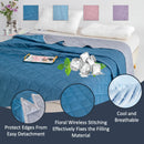 Axyaa Summer Quilt: Cool, Thin, Soft, and Breathable for Bedroom