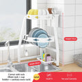 Axyaa Corner Storage Shelves & Sink Organizer - Kitchen Accessories