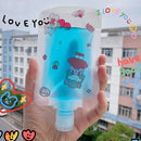 Axyaa 100ml Lotion Dispenser Bag: Travel-friendly, Leakproof & Reusable Beauty Pouch