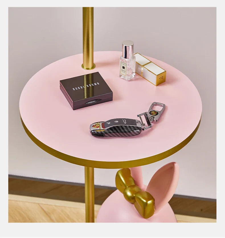Axyaa Round Table Floor Lamp: Modern Nordic Style for Children's Room