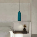 Axyaa Bottle-Shaped Green Chandelier: Small Fresh LED Light for Home, Clothing Room, or Restaurant
