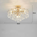 Luxury Crystal Ceiling Chandelier by Axyaa - Elegant Home Decor Lighting