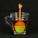 Silicone Poop Tea Infuser by Axyaa: Creative Herbal Strainer for Tea or Coffee