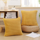 Axyaa Nordic Faux Fur Pillow Cover Soft Fluffy Cushion Case for Sofa