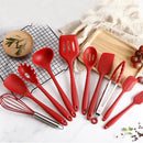 Axyaa Silicone Cookware Set: Shovel, Spoon, Scraper, Baking Tools, Kitchen Utensils
