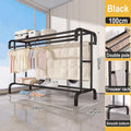 Axyaa Floor-to-Ceiling Clothes Rack: Indoor Drying Hanger & Coat Rack