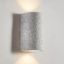 Axyaa Cement Wall Lamp: Japanese Retro LED Up Down Light for Home Decor