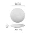 Axyaa Ceramic Pasta Plate Set for Molecular Cuisine Restaurant Tableware
