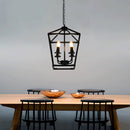 Axyaa Retro Lantern Chandelier Kitchen Island Pendant Light