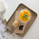 Axyaa Metal Tray - Nordic Style, Perfect for Restaurants, Coffee Shops, and Bakeries