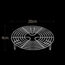 Axyaa Stainless Steel Steaming Rack - Durable Cooling Holder for Pressure Cooker
