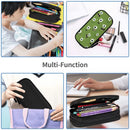 Axyaa Double Layer Pen Case - Monsters Mike And Sullivan Merch - Girl Make Up Bag