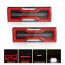 Axyaa LED Tail Lights for Toyota Land Cruiser 70 Series FJ75 Pick-Up - Running Signal Brake Tail Lamps