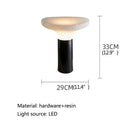 Axyaa Nordic Mushroom Table Lamp - LED Modern Creative Vintage Desk Light