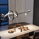Axyaa Modern Stair Chandelier Living Room Pendant Lights & Interior Lighting