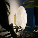 Axyaa Marble Alabaster Wall Lamp Bedroom Living Room TV Background Copper Wall Lamp