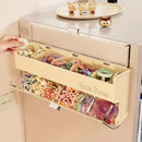 Axyaa Cute Hair Accessory Storage Box for Girls with Jewelry Compartment
