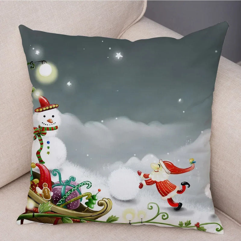 Axyaa Cartoon Design Pillowcase for Children's Room, Sofa, Home Decoration 45*45cm