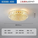 Axyaa Luxury Crystal Chandelier - LED Ceiling Lamp for Living Room, Bedroom, Balcony