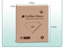 Axyaa Wood Pulp Coffee Filter Cone Set