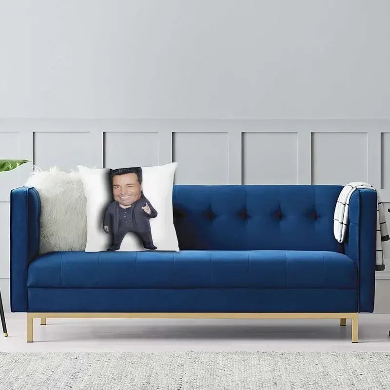 Axyaa Chayanne Chiquito Velvet Cushion Cover Double Sided Singer Music Home Decoration