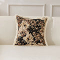 Axyaa Retro Cotton & Linen Throw Pillowcase 45x45 - Yarn-Dyed Jacquard Cover