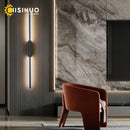 Axyaa LED Black Iron Wall Lamp for Living Room, Bedroom, or TV Background