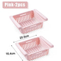 Axyaa Fridge Drawer Organizer for Food Fruit Egg Storage Shelf