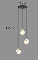 Axyaa Modern Chandelier Stair Pendant Lights Interior Lighting for Living Room & Home Décor