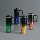 Axyaa Stainless Steel Thermal Water Bottle with Handle and Straw