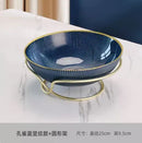 Axyaa Glass Fruit Tray for Home and Office Decor, Snacks, and Candy Storage
