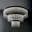 Axyaa Crystal Pendant Light: Modern Dimmable LED Fixture with Luxurious K9 Crystals
