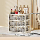 Axyaa Cosmetic Box: Multi-compartment Organizer for Skincare and Makeup Items