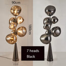 Axyaa LED Floor Lamp, Remote Control Dimming, Modern Minimalist Nordic Ins Style