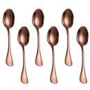Axyaa Mini Gold Spoon Set - Stainless Steel Coffee Dessert Tea Small Spoons