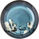 Axya Hand-Painted Ceramic Deep Plate - Chinese Style Salad Plate, Creative Tableware