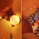 Axyaa Staircase Chandeliers: Modern LED Pendant Lights for Living Room & Indoor Lighting