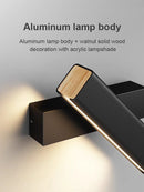 Axyaa Rotatable LED Wall Lamp for Modern Home Decor and Lighting