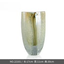 Axyaa Pink Ink Flower Arrangement Glass Vase - High Appearance Soft Decor Ornaments