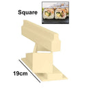 Axyaa Sushi Molds Set with Shovel: Heart/Round/Square Shapes, DIY Tools for Home Sushi Making