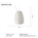 Axyaa Glass Whorls Cocoon Pendant Light: Elegant Illumination for Home Decor