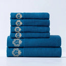 Axyaa Cotton Hotel Bath Towel Set - Skin-Friendly & Soft - Class B Eco-Friendly Fibers
