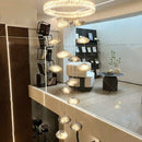 Axyaa Modern Pendant Lights Indoor LED Chandelier Ceiling Lamp Fixture