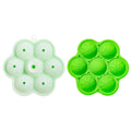 Axyaa Silicone Ice Hockey Maker 7-hole Whisky Ice Cube Mold for Kitchen, Bar & Parties