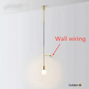 Axyaa Nordic Iron Wall Lamp for Bedroom Living Room Home Decor